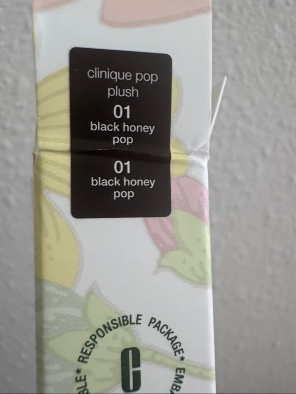 Clinique Pop Plush Lip Gloss in Black Honey NWT - Picture 3 of 7